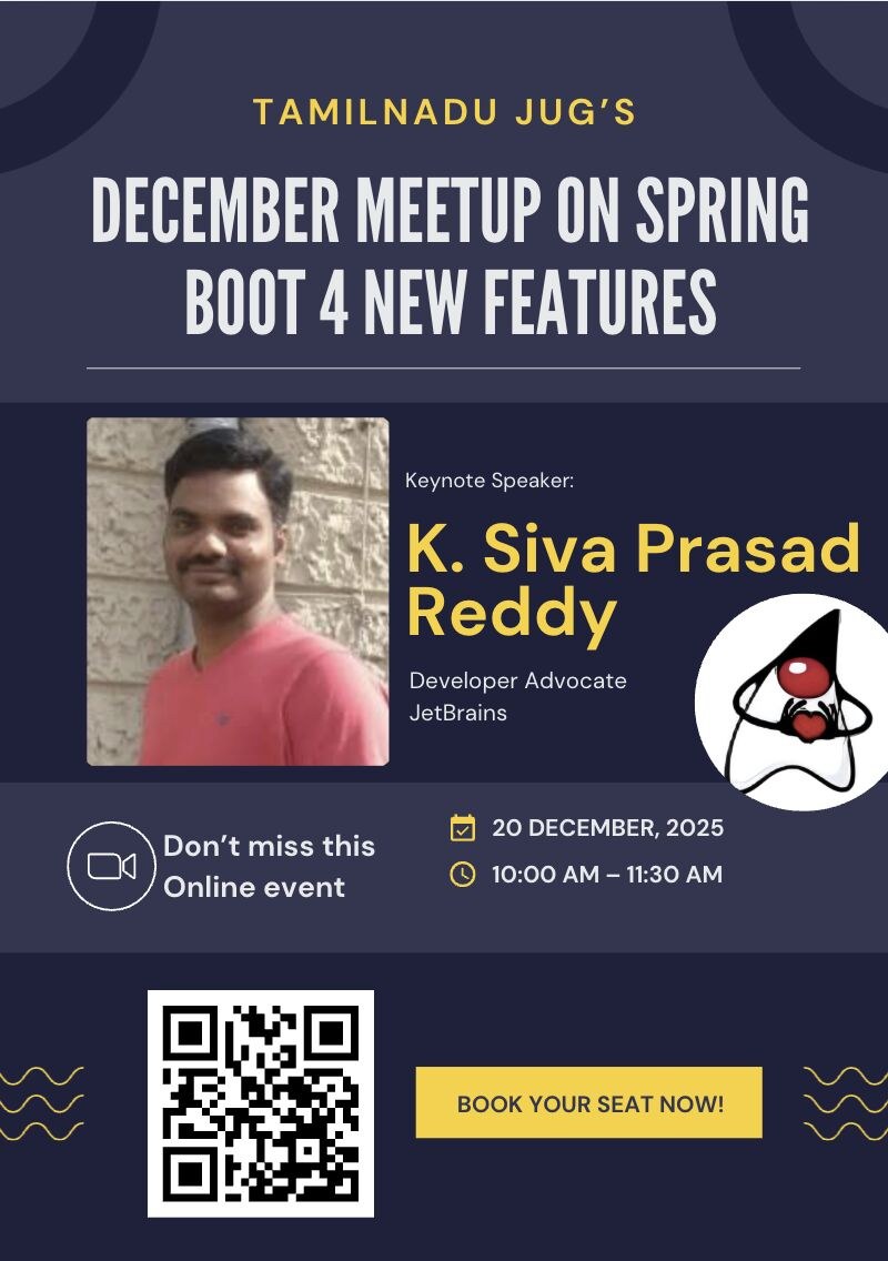 December Online Meetup: Spring Boot 4 New Features