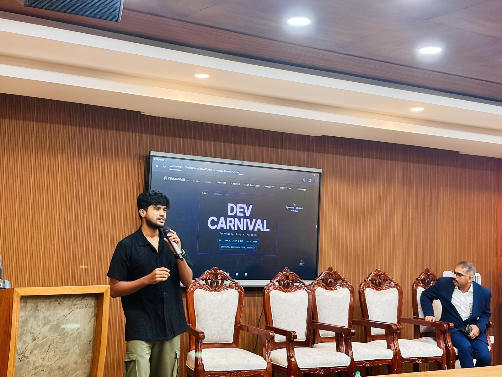 Hackathon at Kristu Jayanti University (Airport Road Campus) — Jury & Community Keynote - Photo 4