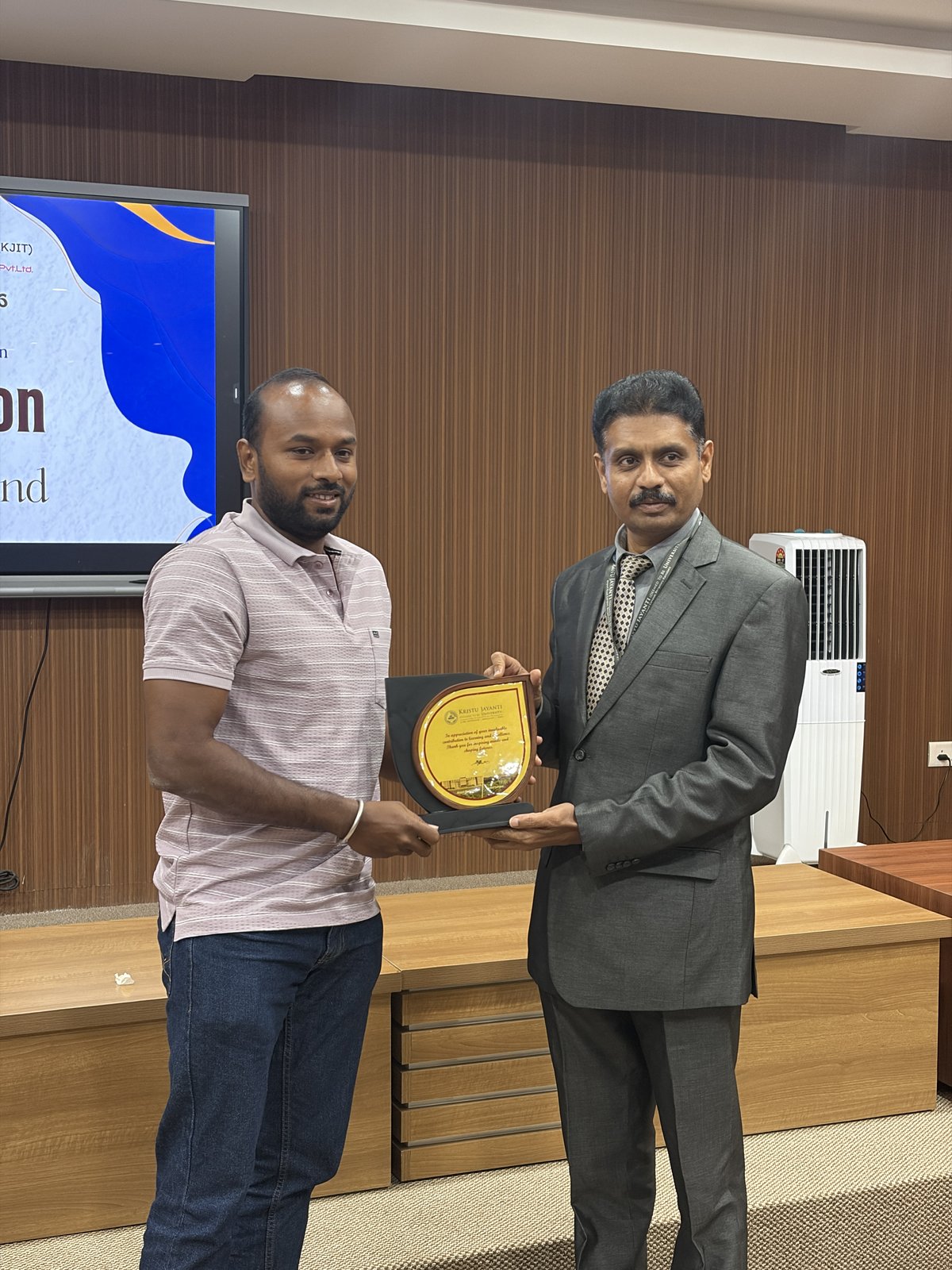 Hackathon at Kristu Jayanti University (Airport Road Campus) — Jury & Community Keynote - Photo 7