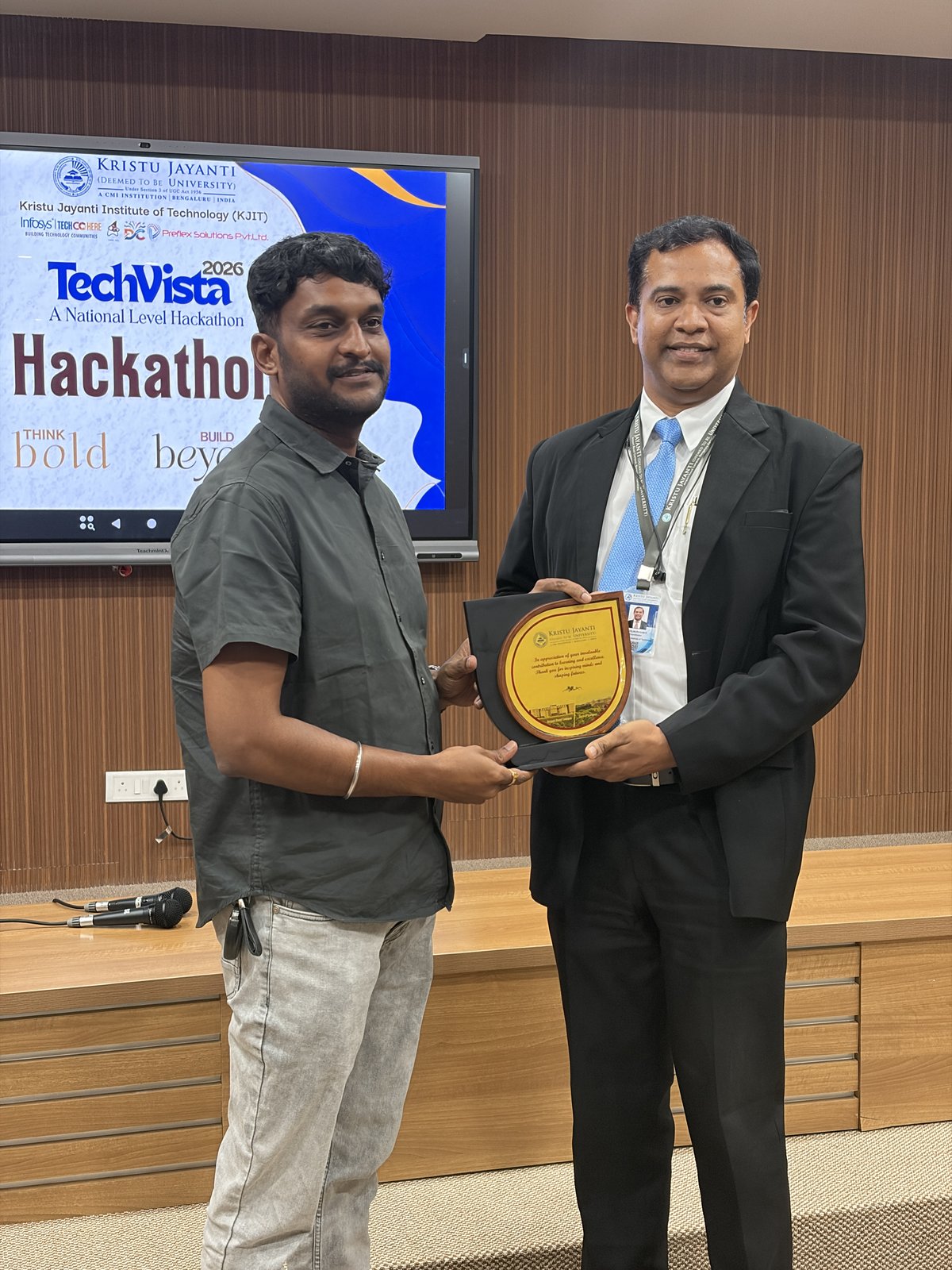 Hackathon at Kristu Jayanti University (Airport Road Campus) — Jury & Community Keynote - Photo 8