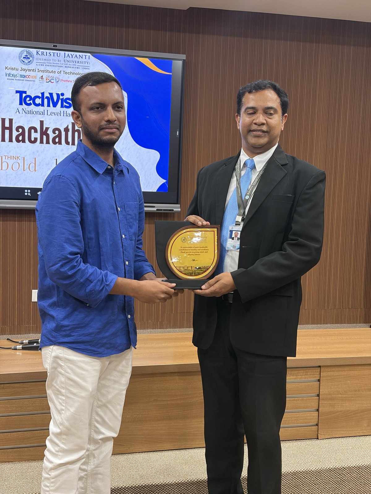 Hackathon at Kristu Jayanti University (Airport Road Campus) — Jury & Community Keynote - Photo 9